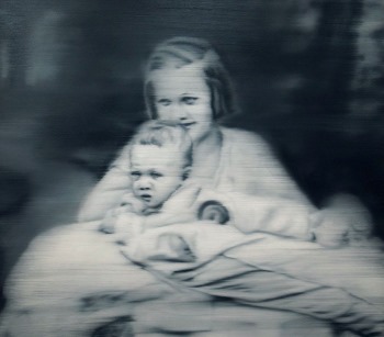 Het schilderij Tante Marianne van Gerhard Richter.