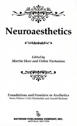 Martin Skov en Oshin Vartanian (red.), Neuroaesthetics, Batwood Publishing Company, 312 blz., 64,77 euro (incl. verzendkosten bij Amazon.com).