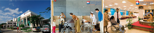 Thailand trekt naar schatting 300 duizend tot 400 duizend medische toeristen per jaar. Ze worden voornamelijk behandeld in particuliere instellingen zoals de Bangkok Hospital Group, die 27 klinieken heeft. Beeld: Bangkok Hospital Group