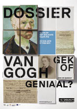 De expositie Dossier Van Gogh: gek of geniaal? is tot en met 27 februari 2011 te zien in Museum Het Dolhuys in Haarlem. www.hetdolhuys.nl.